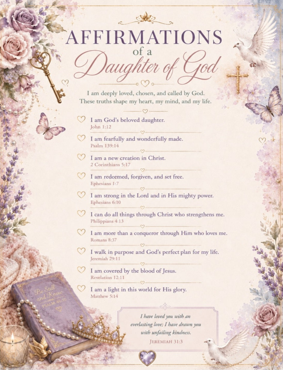 Whispered Prayers at the Father's Feet