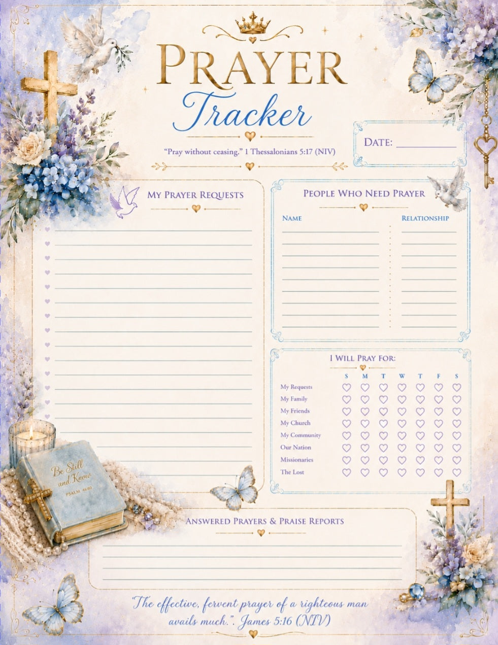 She Walks with God - Grace Blooms Here ~ A Forgiveness Journal