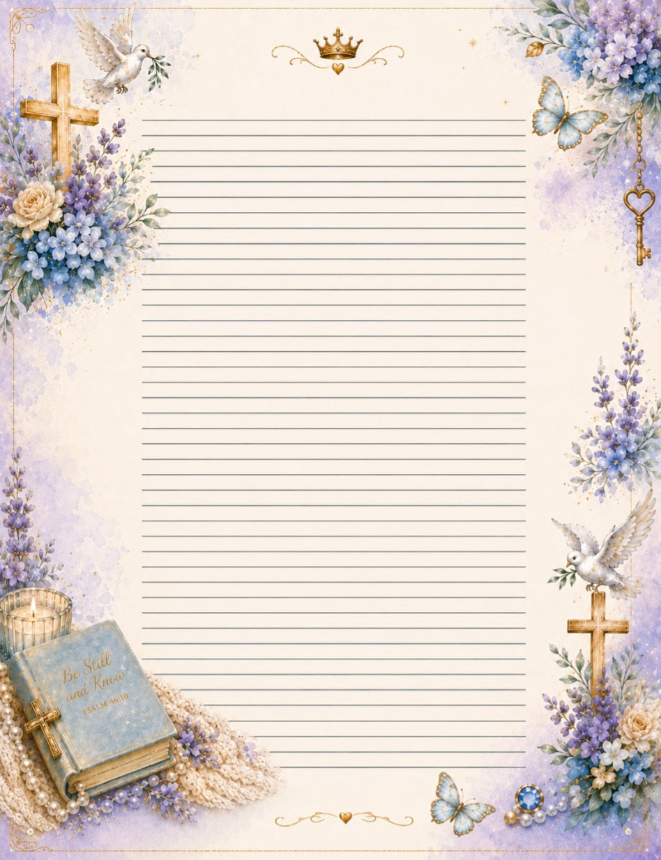 She Walks with God - Grace Blooms Here ~ A Forgiveness Journal