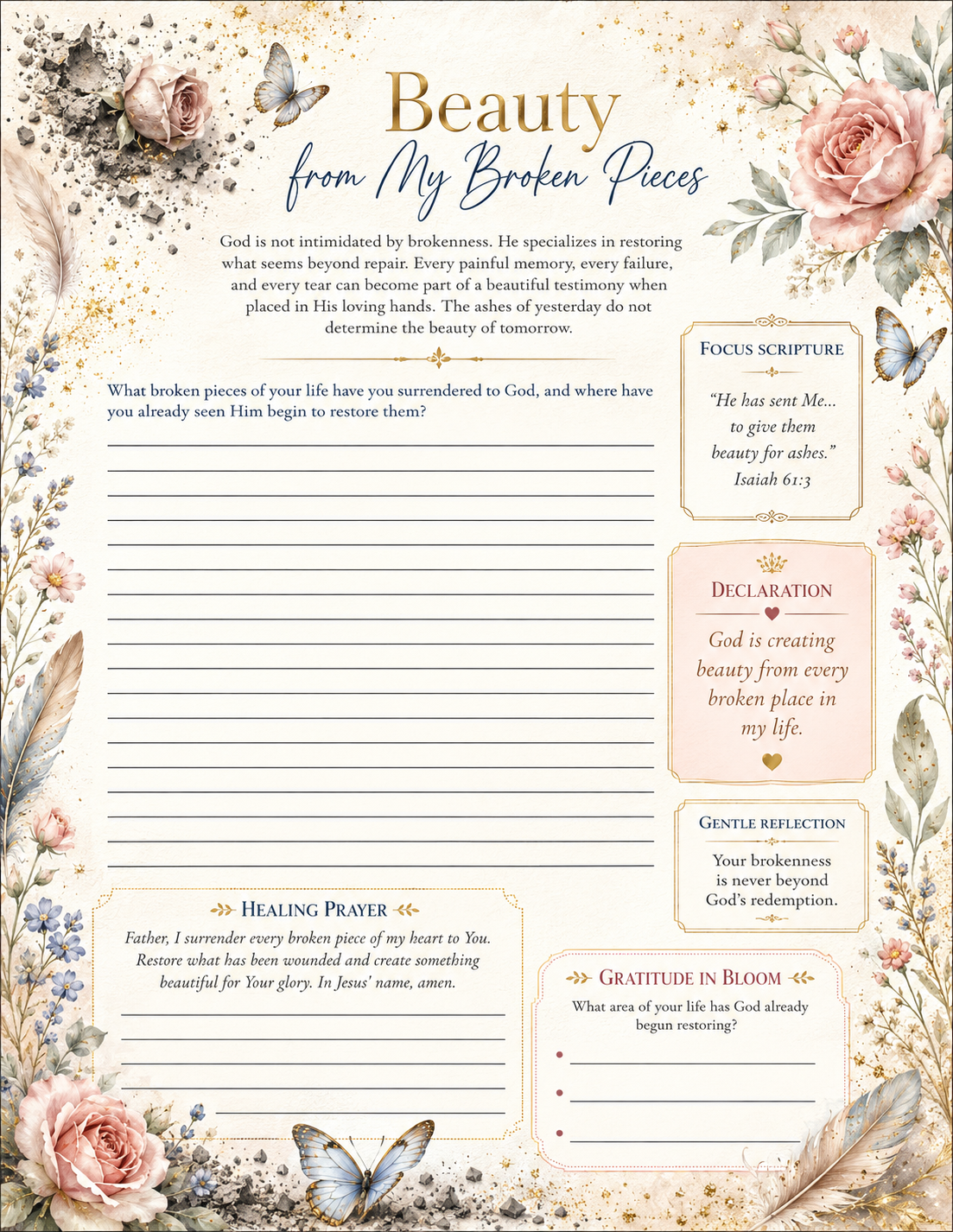 Beauty from Ashes: Healing the Heart God Never Gave Up On