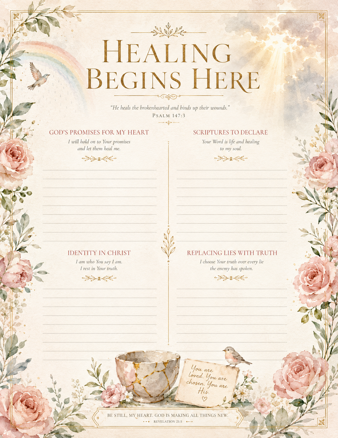 Beautifully Restored: Healing the Heart Through God's Grace