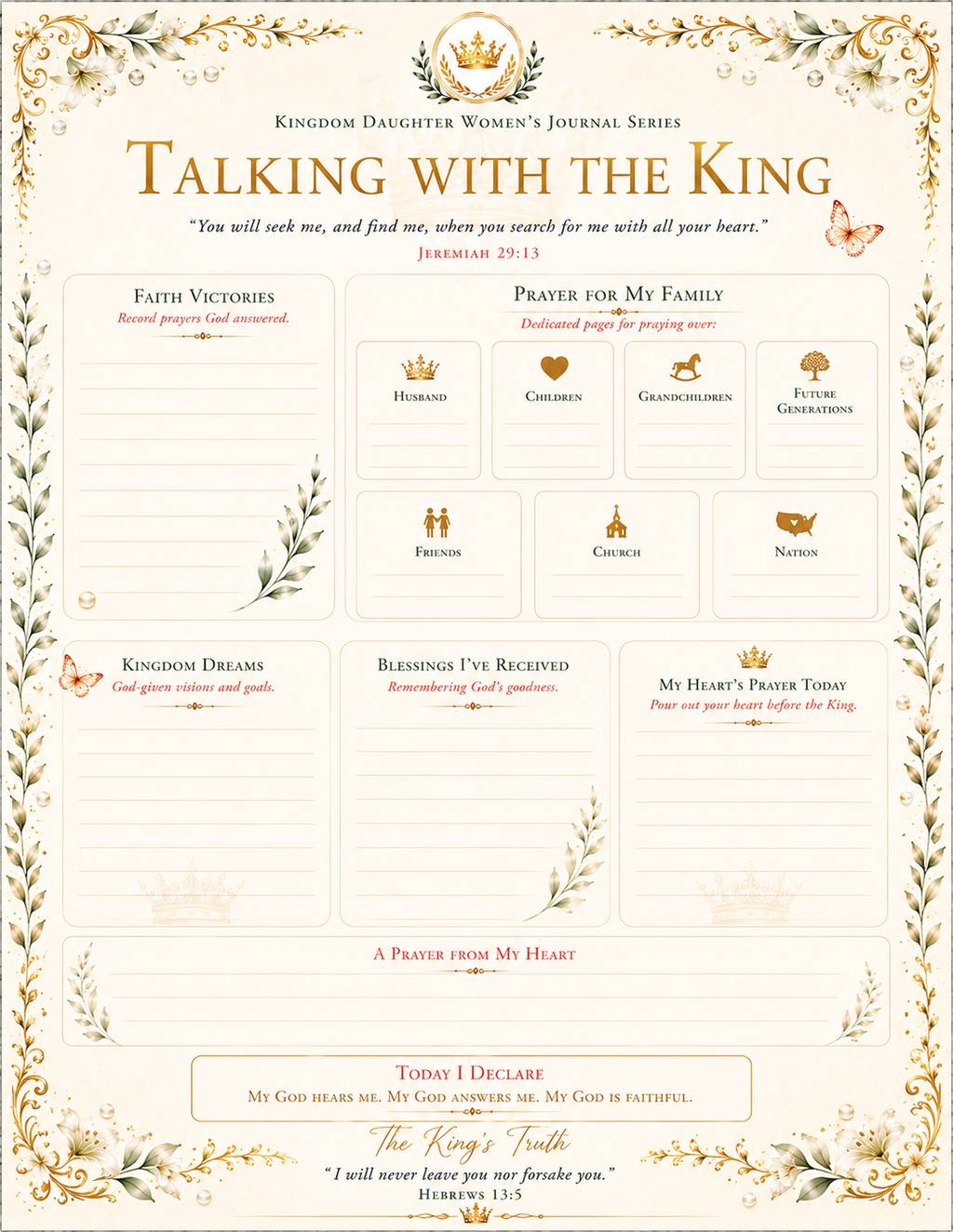 Daughter of the King: A Journey of Faith, Trust, and Obedience