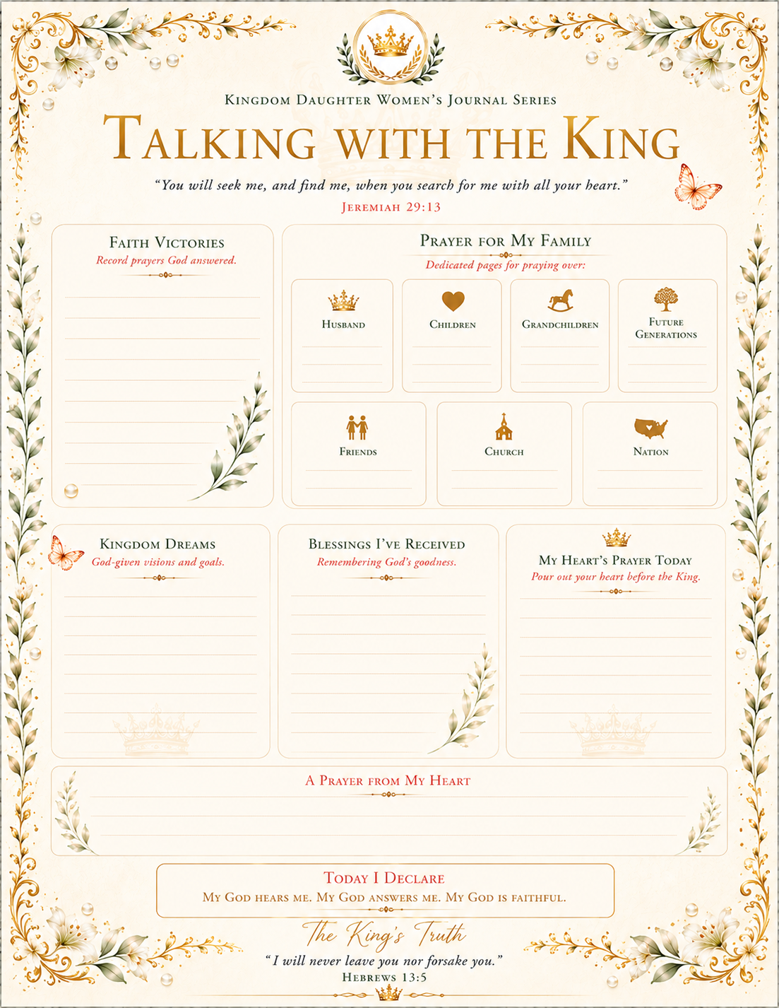 Daughter of the King: A Journey of Faith, Trust, and Obedience