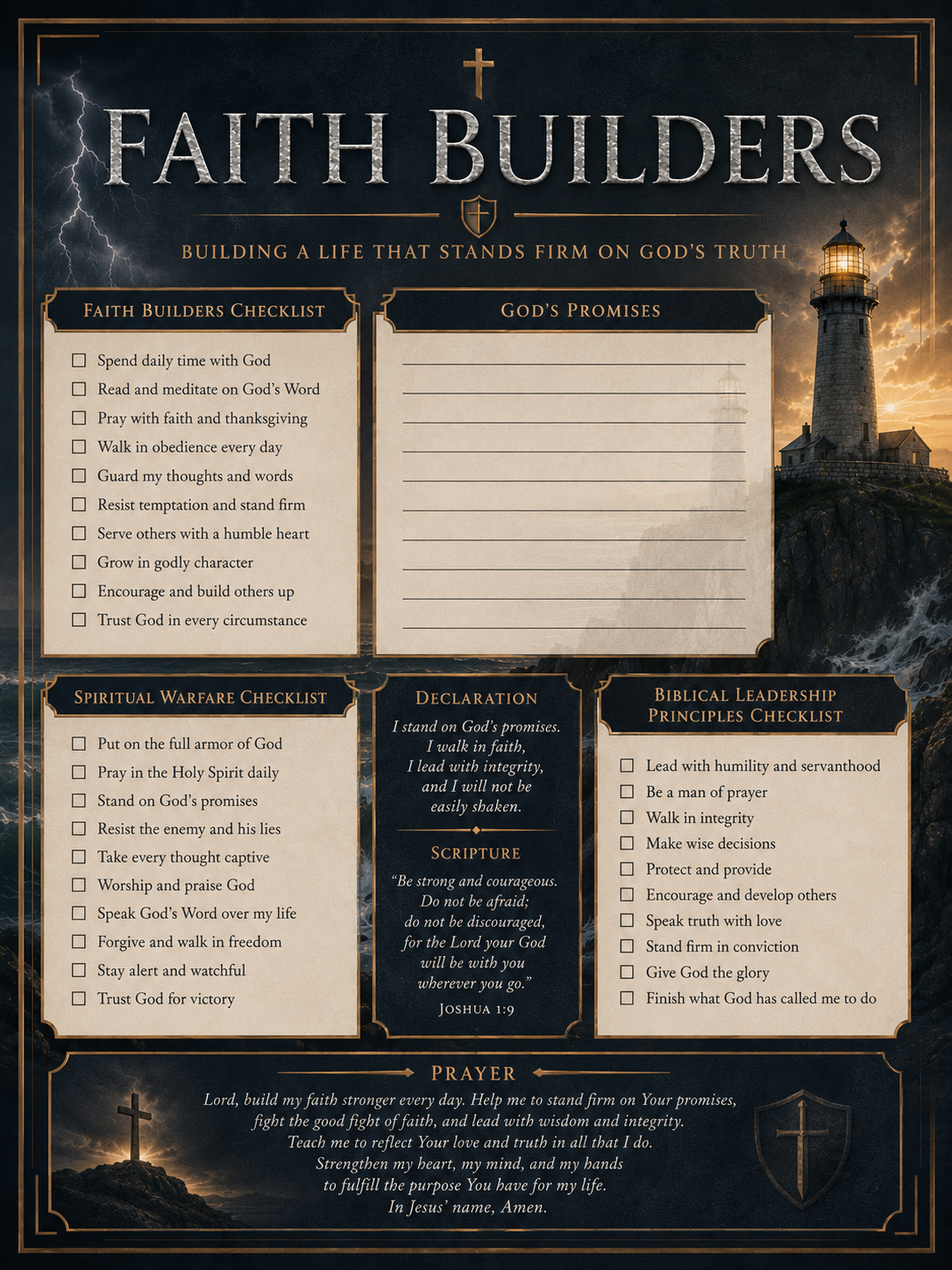 Unshakable: Standing Firm on God's Promises
