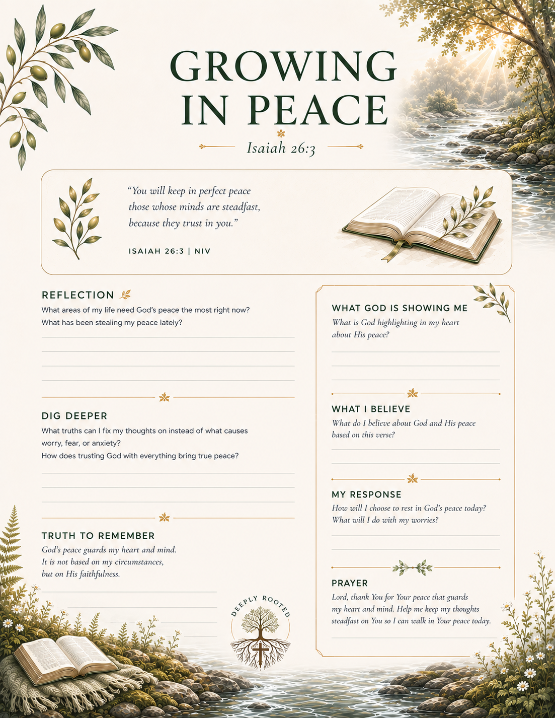 DEEPLY ROOTED: Growing a Faith That Cannot Be Shaken
