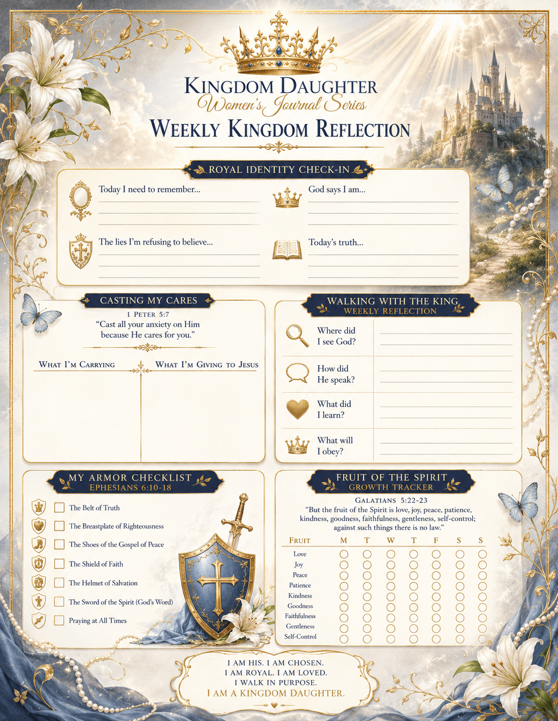 Daughter of the King: Living Confidently in Your God-Given Identity