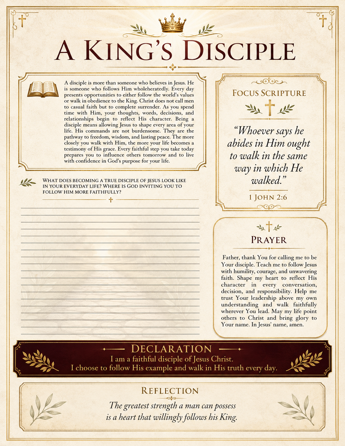 Walking with the King: Living Daily Under Christ's Lordship