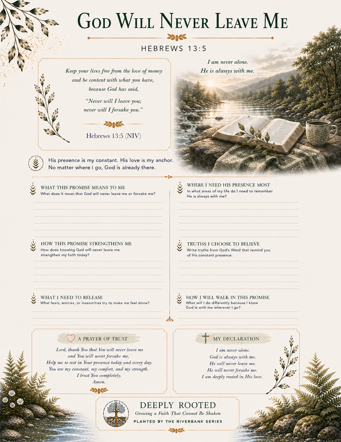 DEEPLY ROOTED: Growing a Faith That Cannot Be Shaken