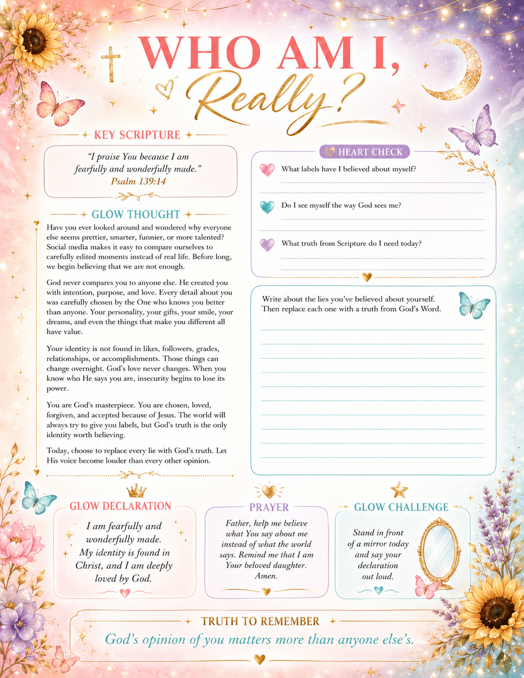 Glow: Becoming a Light in the World  Radiant Girl Collection