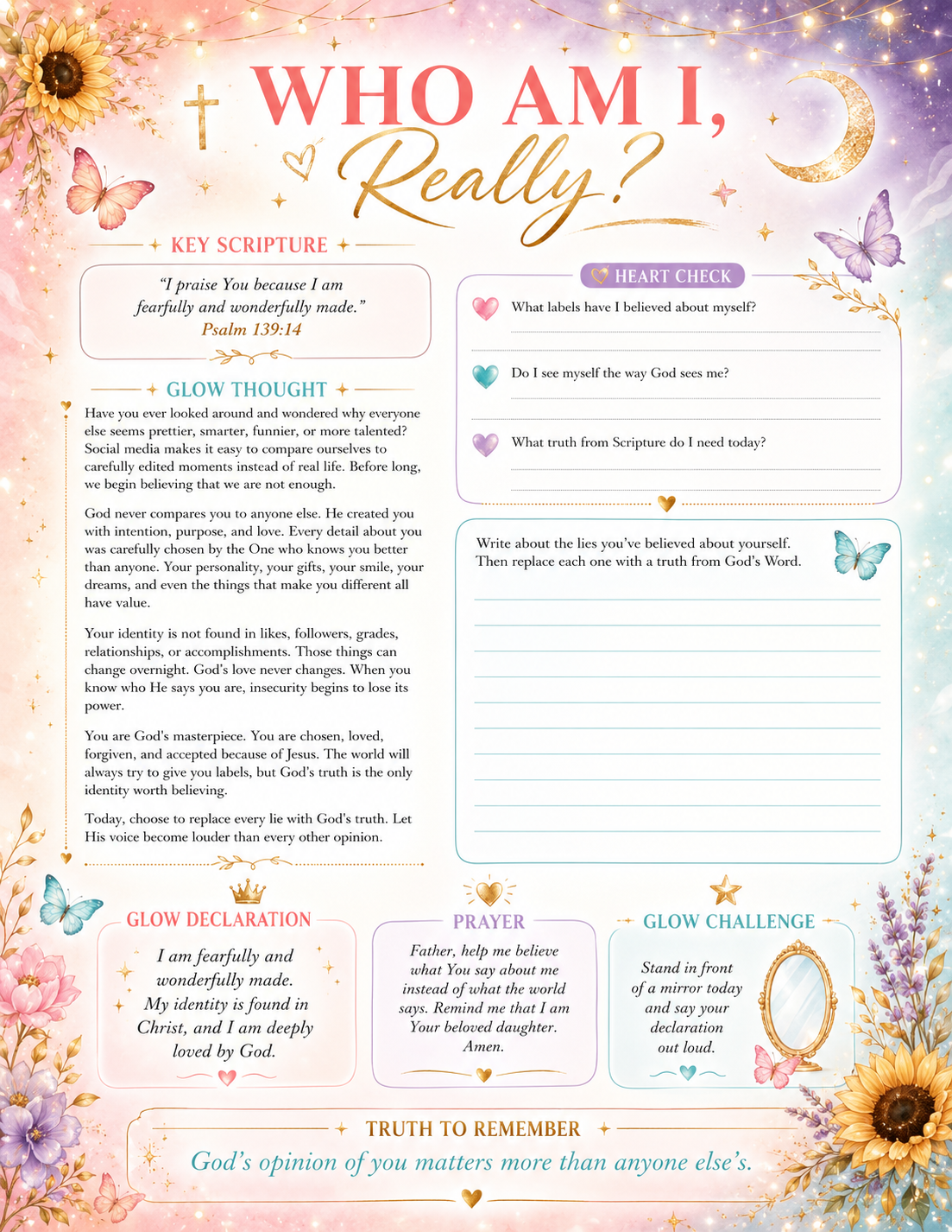 Glow: Becoming a Light in the World  Radiant Girl Collection