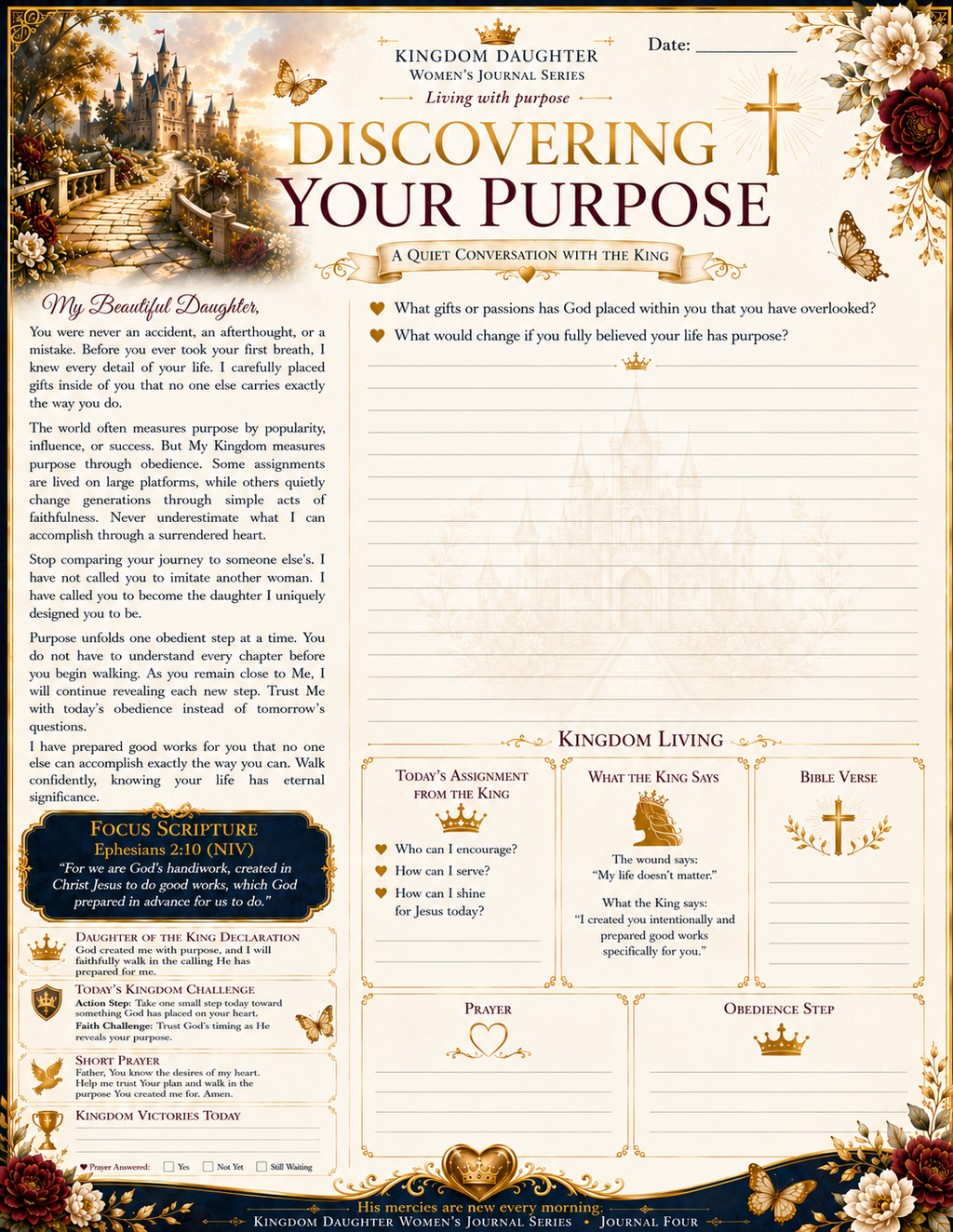 Daughter of the King: Living with Purpose