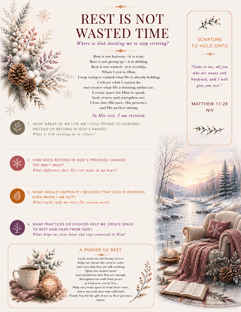 IN EVERY SEASON:  Finding God in the Changing Seasons of Life