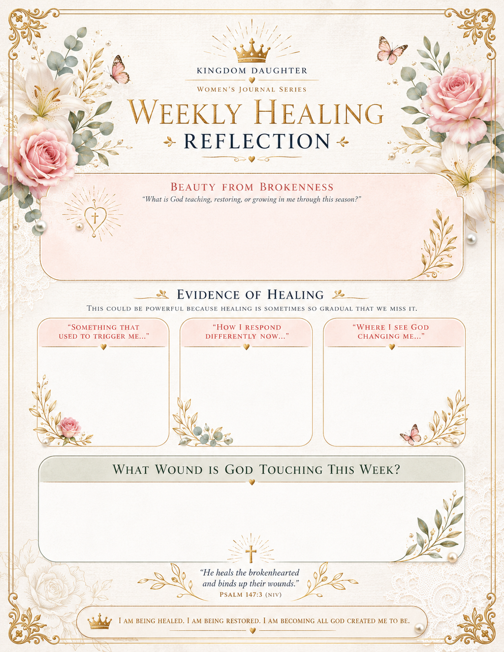 Daughter of the King: Healing the Heart