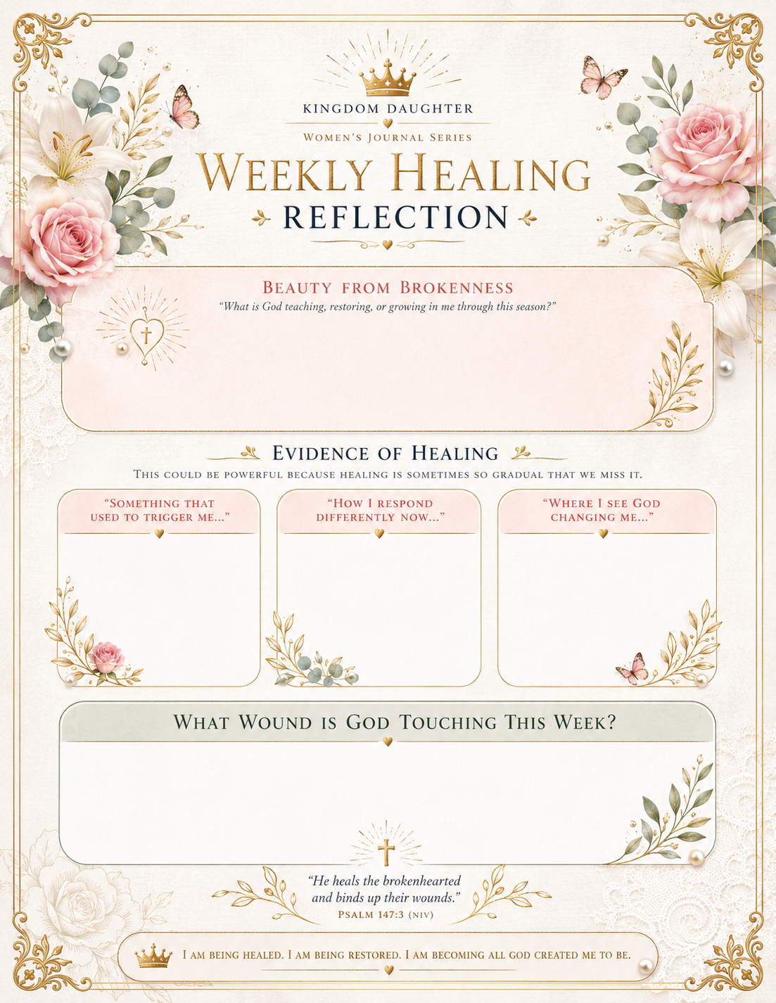 Daughter of the King: Healing the Heart